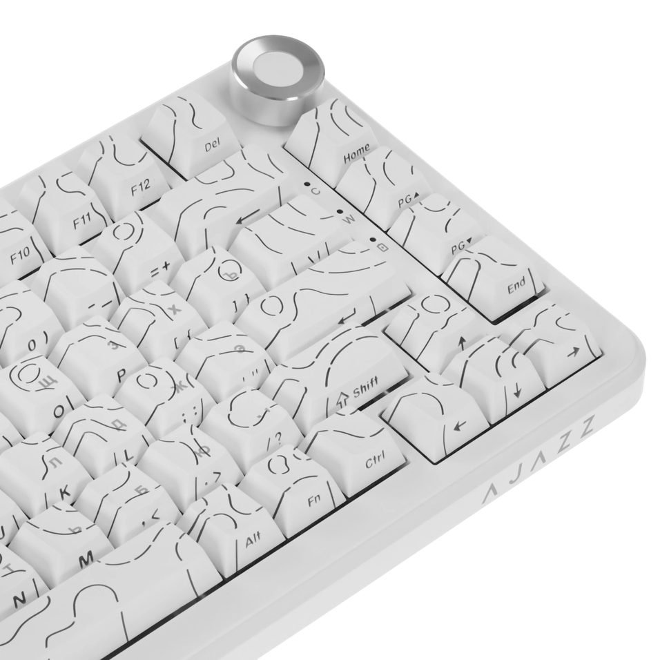 AJAZZ AK820 MAX Ultra White