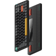 Клавиатура DigitalRazor Nuphy AIR75v2 Basalt Black Red RU, фото №3