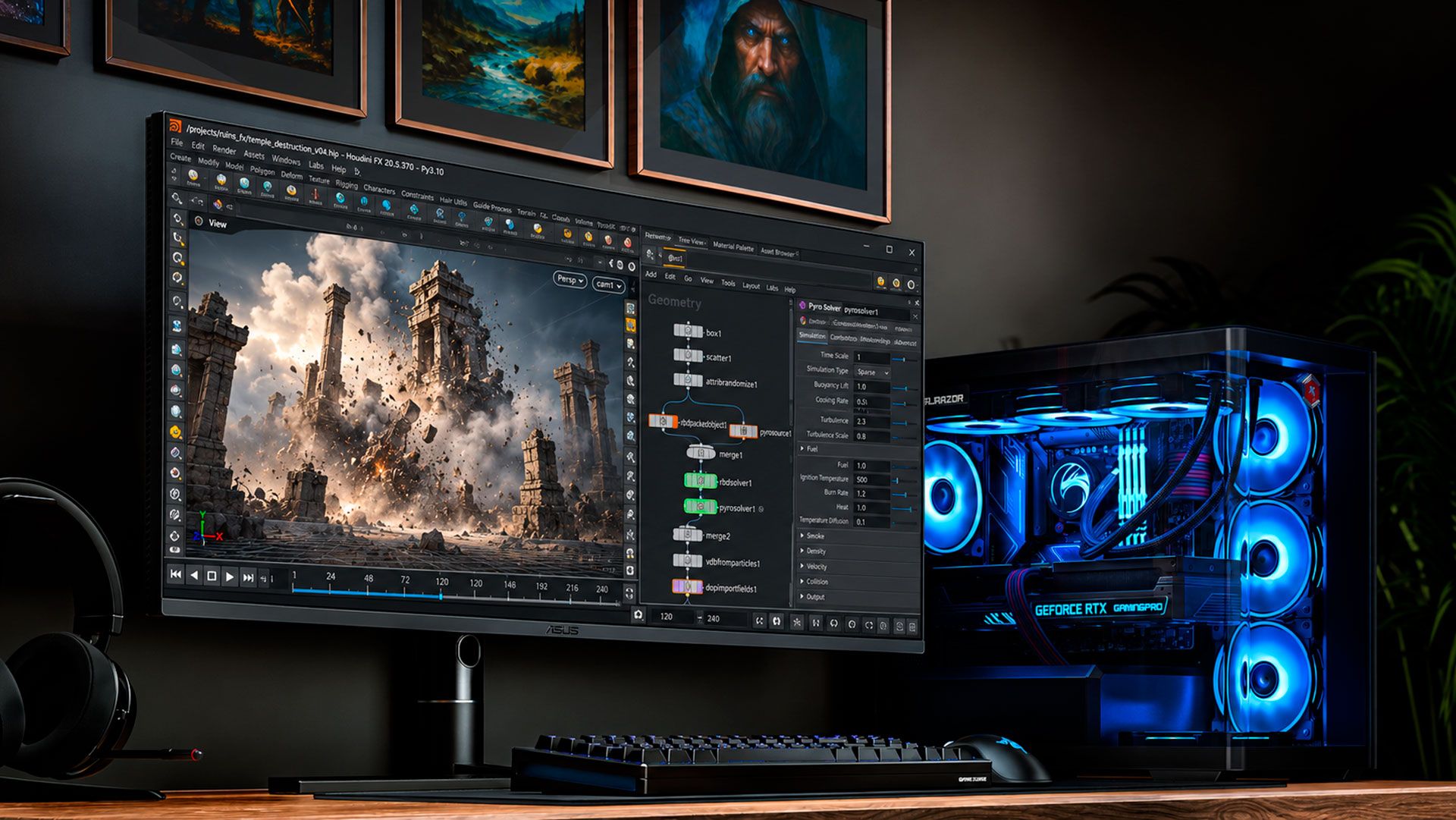 Компьютер для Houdini