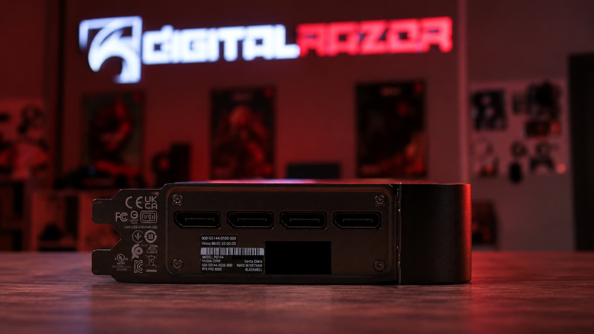 Маркировка RTX PRO 6000 Blackwell