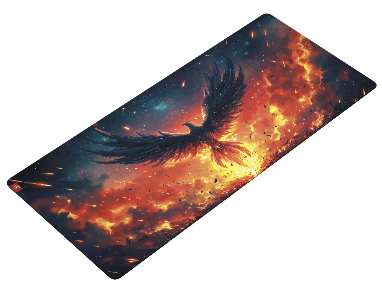 Коврик для мыши DigitalRazor Ashes of Creation Phoenix 90x40см, фото №1