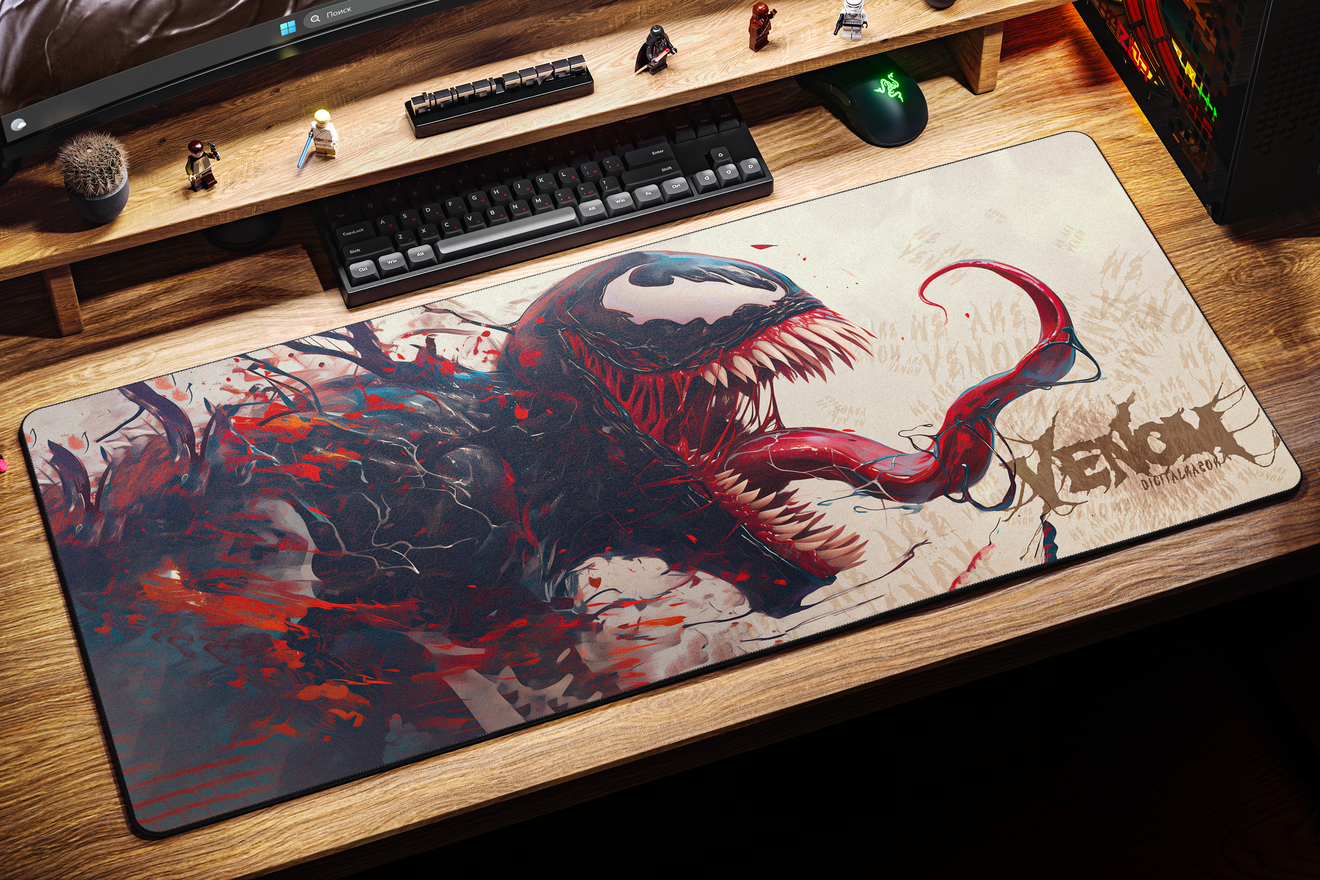 Коврик для мыши DigitalRazor Venom 90x40см, фото №3