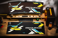 Коврик для мыши DigitalRazor Branded Black Yellow 90x40см, фото №2