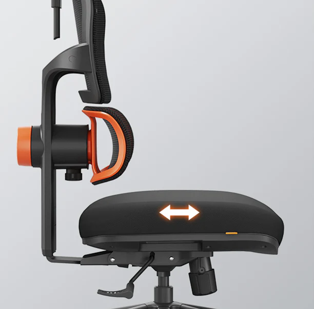 Регулировка глубины сиденья на 5 см