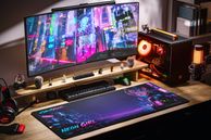 Коврик для мыши DigitalRazor DigitalRazor Neon Girl Cyberpunk 90х40см, фото №4