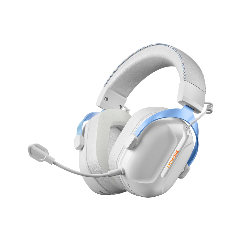 MCHOSE S9 Pro Headset White Blue