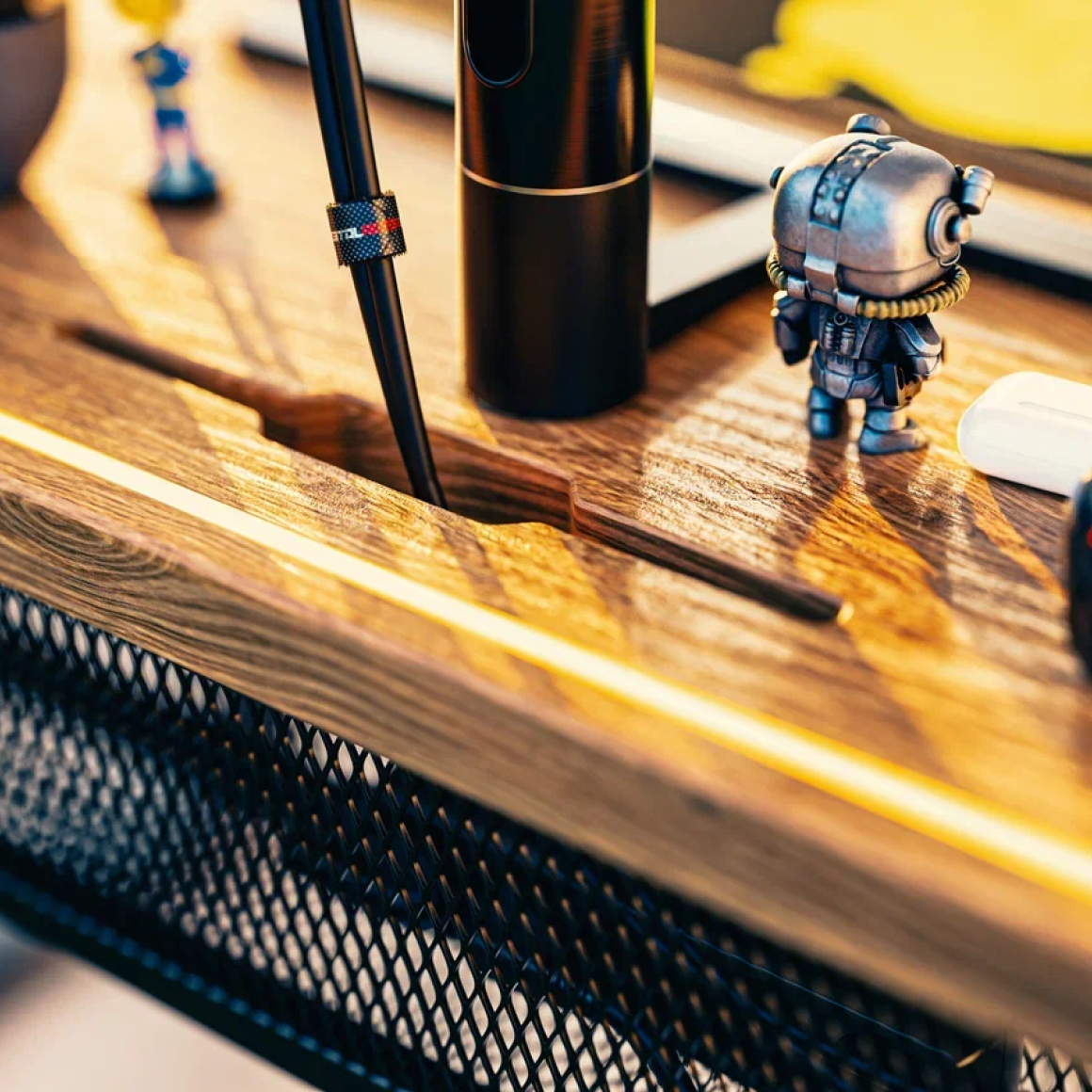 Чистый сетап без лишних проводов