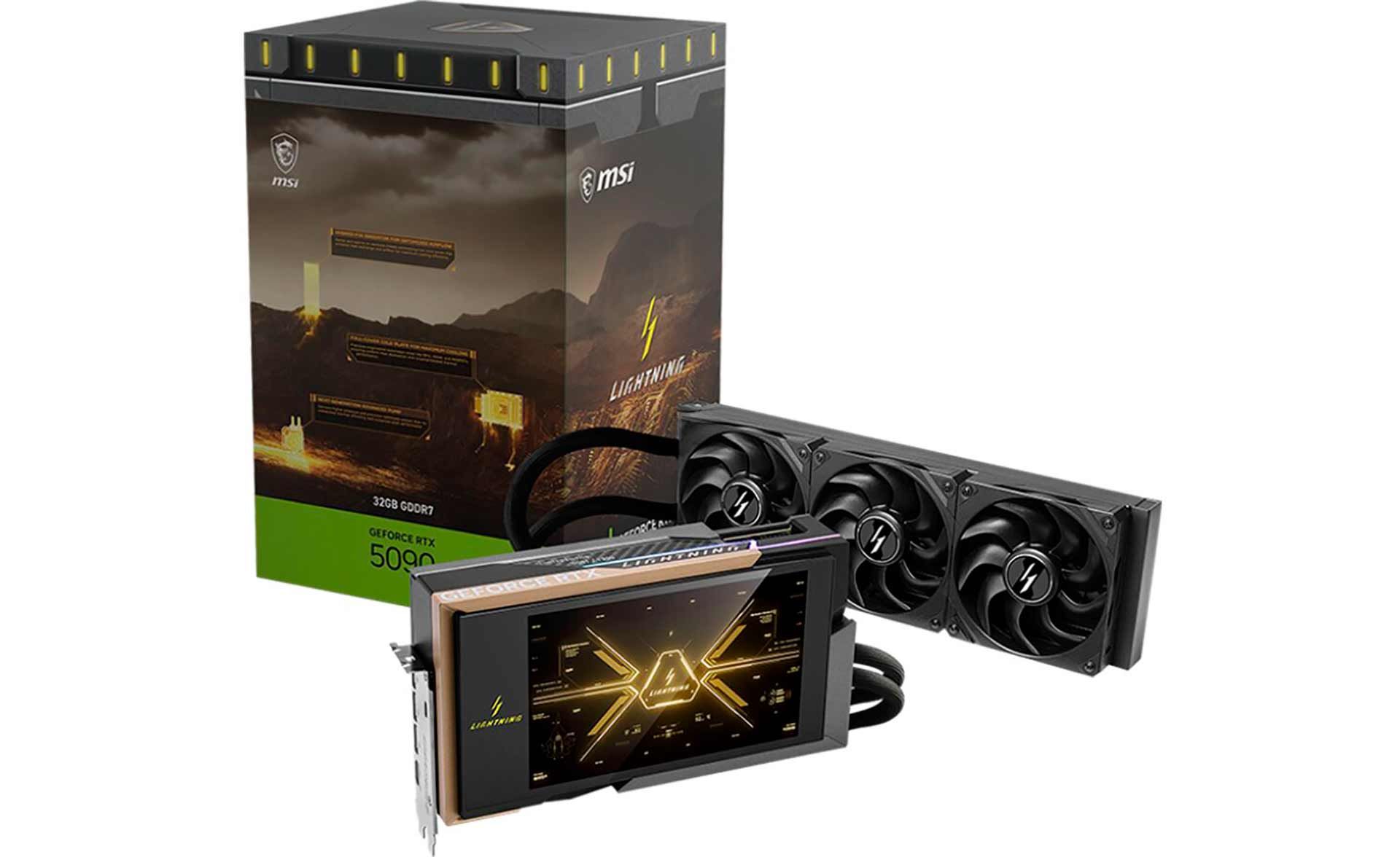 MSI RTX 5090 Lightning Z