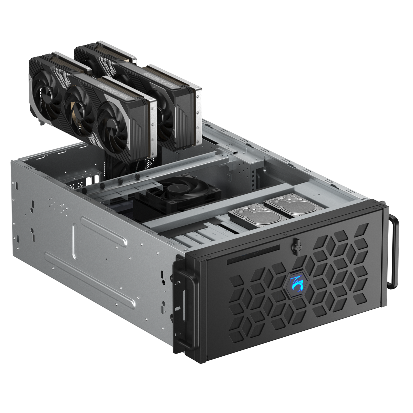 Компьютер DigitalRazor Rackstation Ai, фото №1