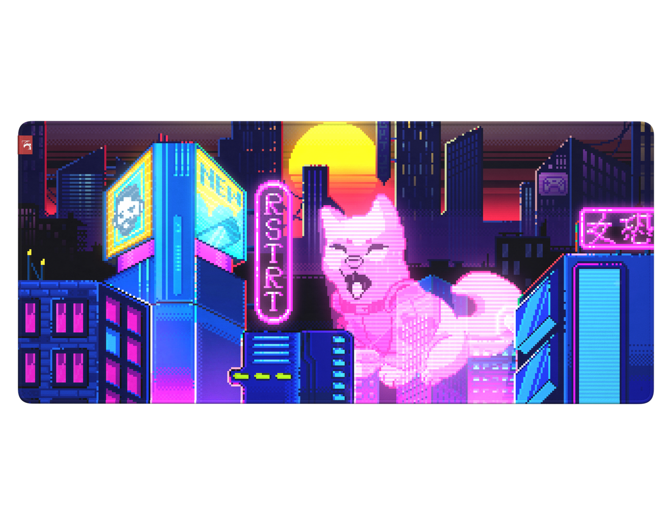 Коврик для мыши DigitalRazor DigitalRazor X Restart 90x40 см, фото №4