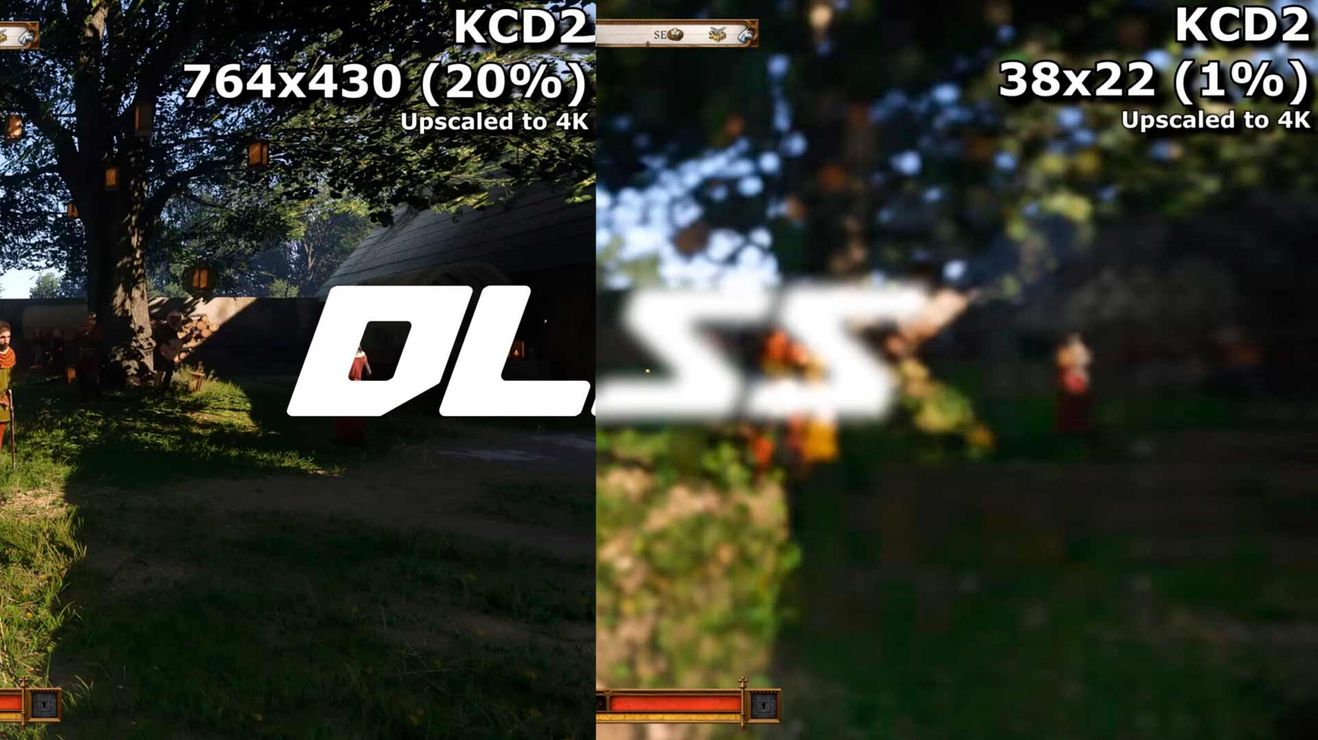 Апскейлинг из пустоты: DLSS протестировали при разрешении 38x22 пикселя