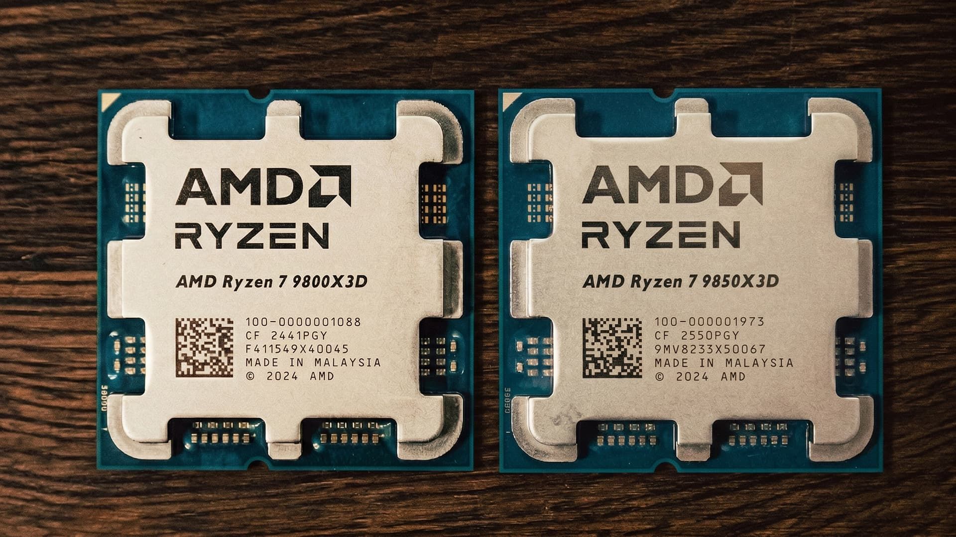 Ryzen 9800X3D и Ryzen 9850X3D