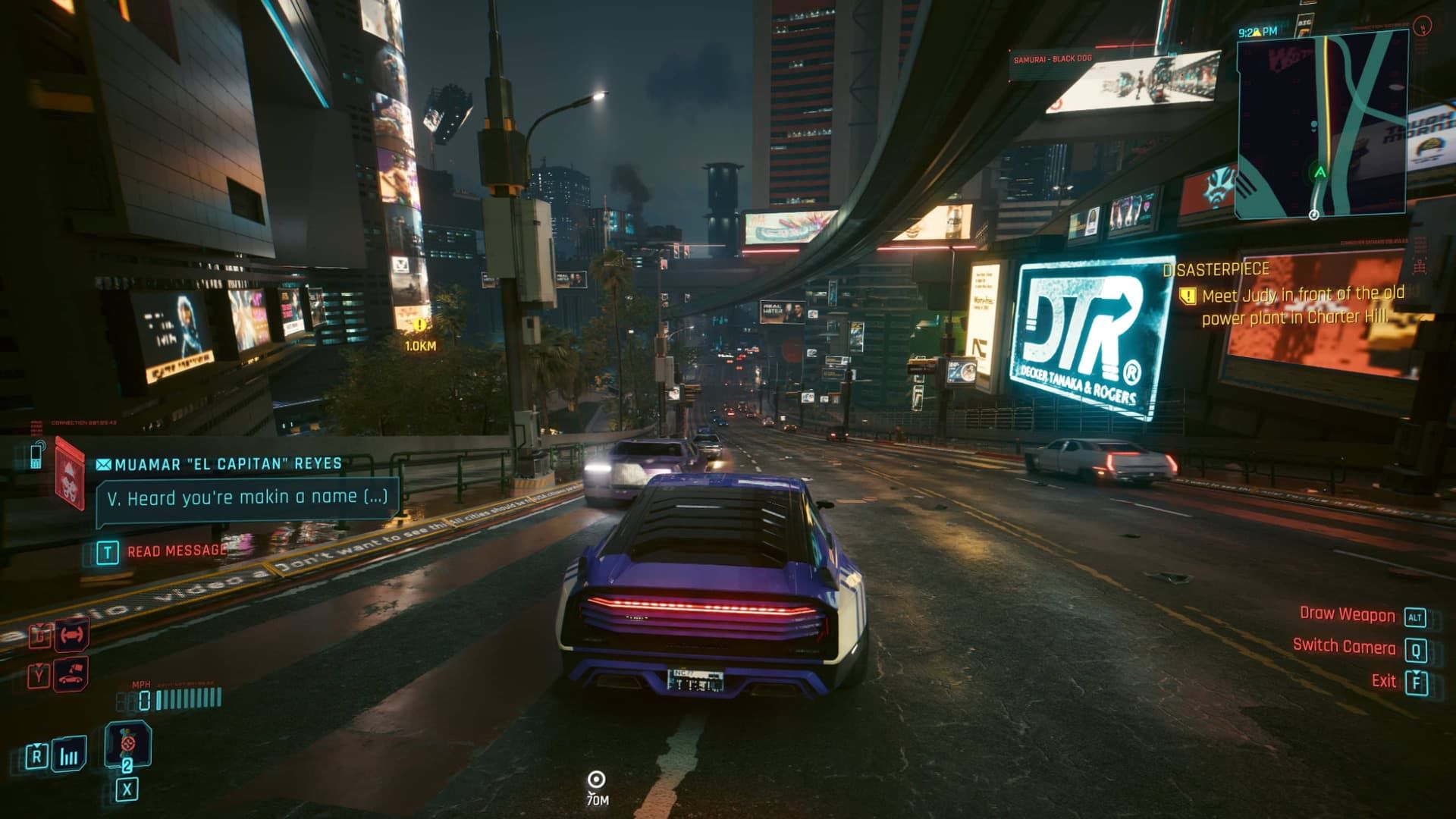 Cyberpunk 2077 скриншот