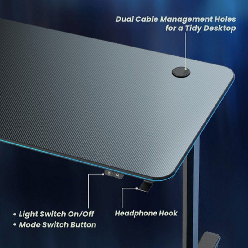 Стол DigitalRazor FoxGear FIDEL FG-GIR-54B (120x60), фото №3