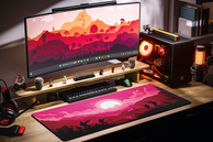 Коврик для мыши DigitalRazor RUST RED 80x30см, фото №4