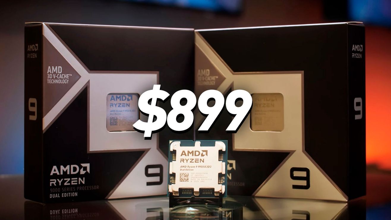 AMD назвала официальную цену Ryzen 9 9950X3D2