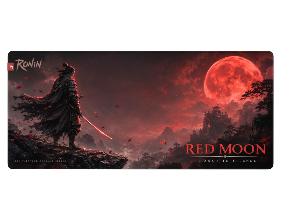 DigitalRazor Ronin Red Moon 90х40см