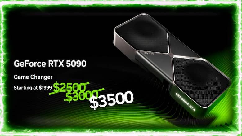 RTX 5090 и RTX 5080 неприлично подорожали