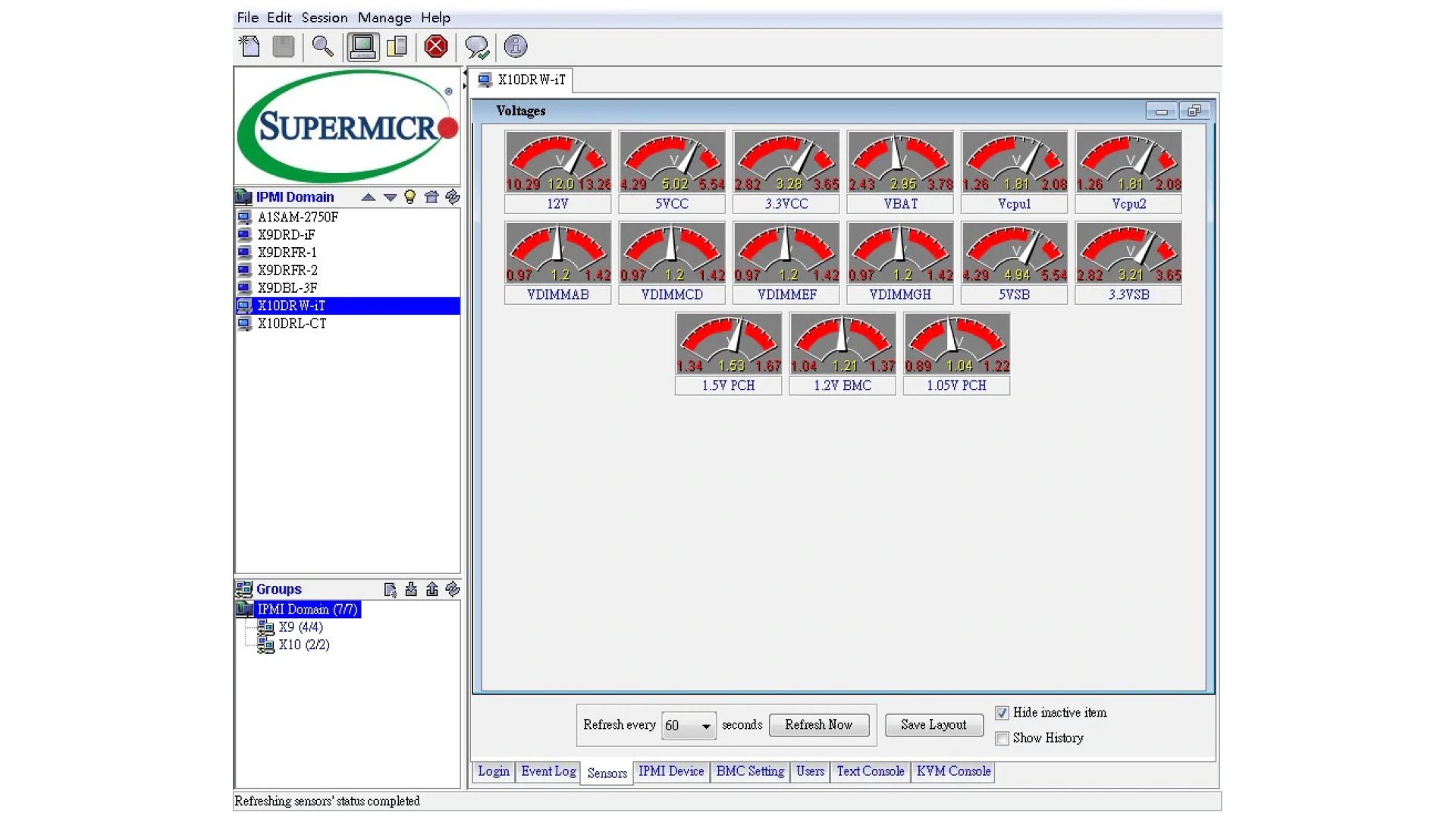 Интерфейс IPMI