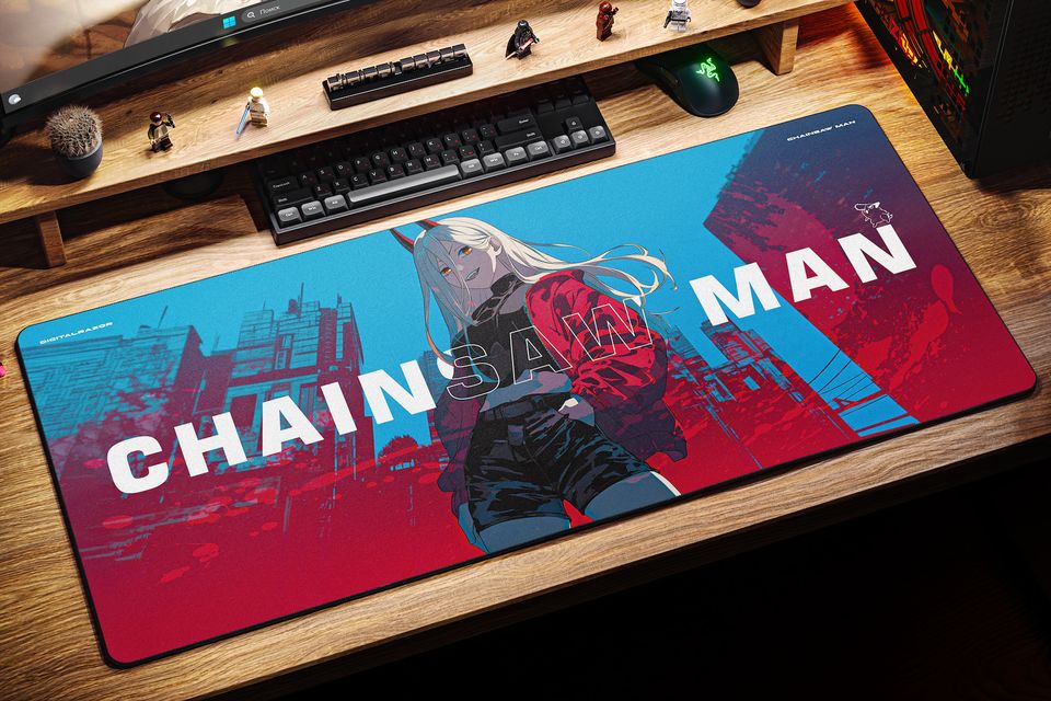 Chainsaw Man Power 90x40см