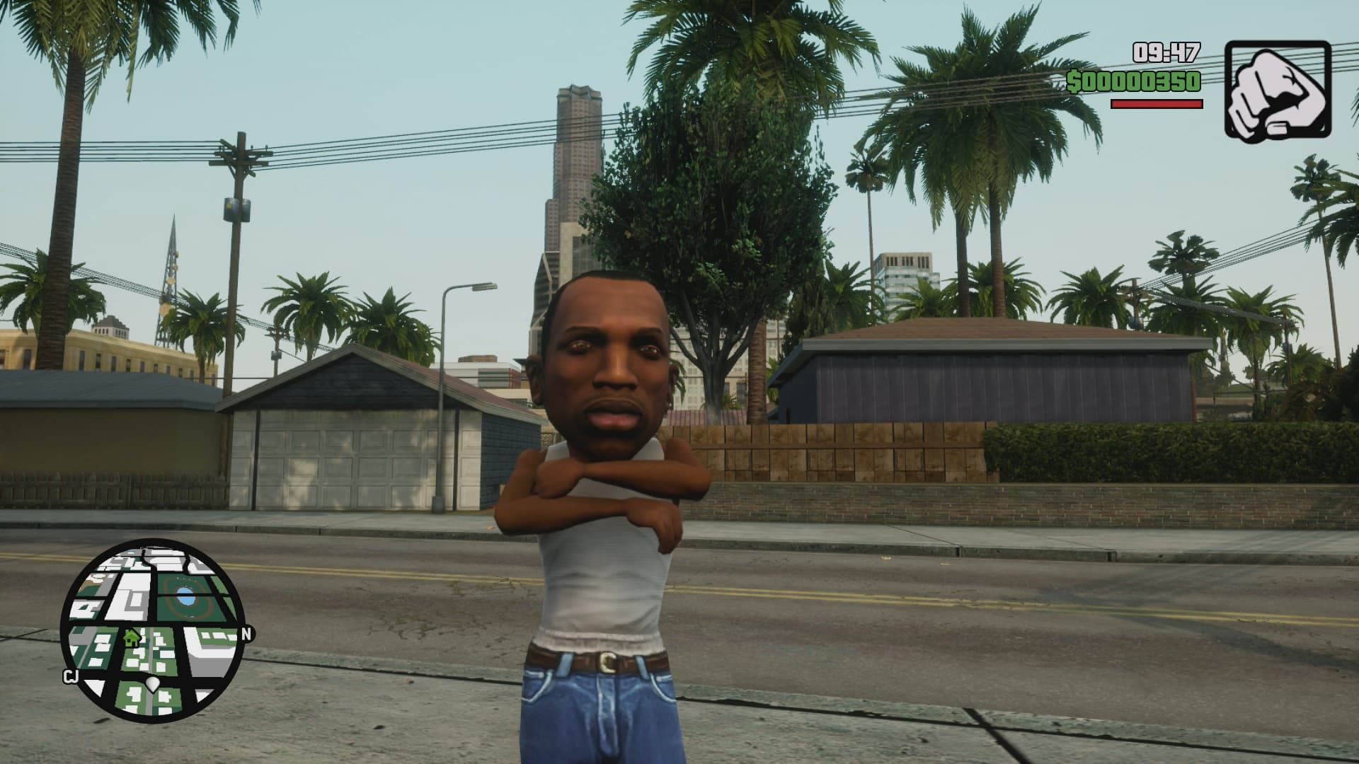 Большие головы GTA San Andreas: The Definitive Edition