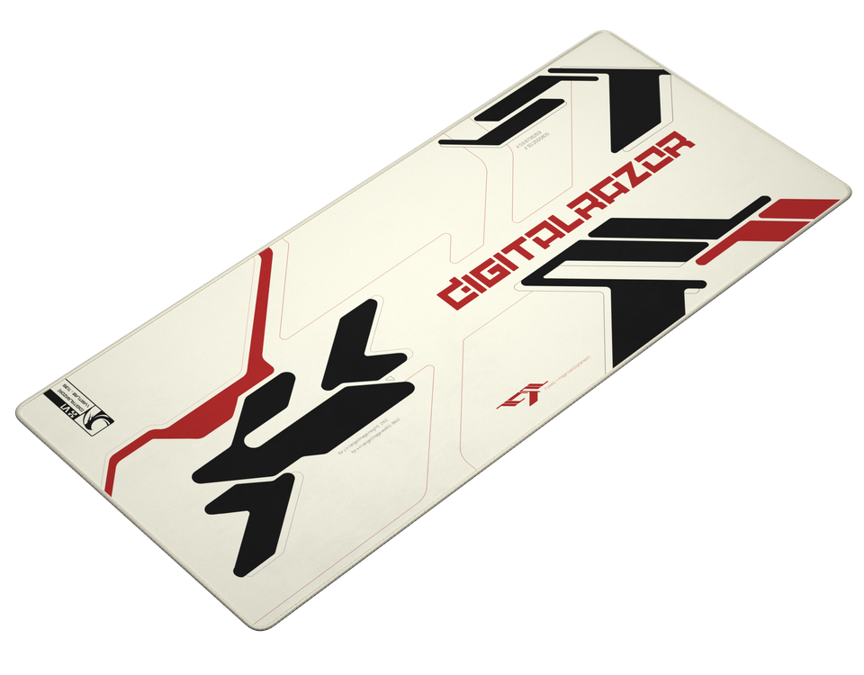 Branded White Red 90x40см