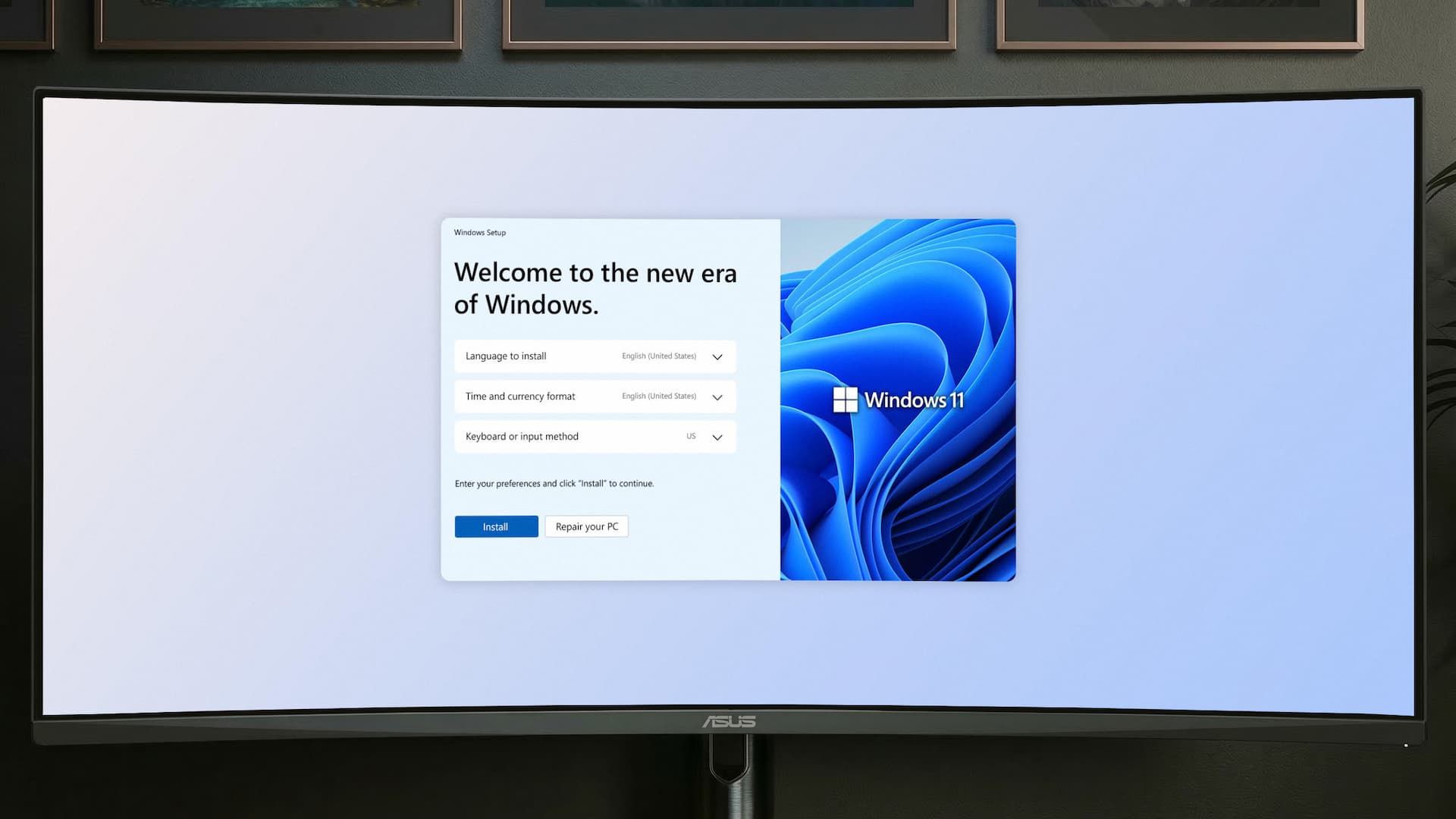 Установка Windows 11