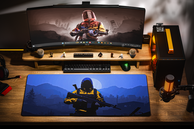 Коврик для мыши DigitalRazor RUST Yellow Jacket 80x30см, фото №2