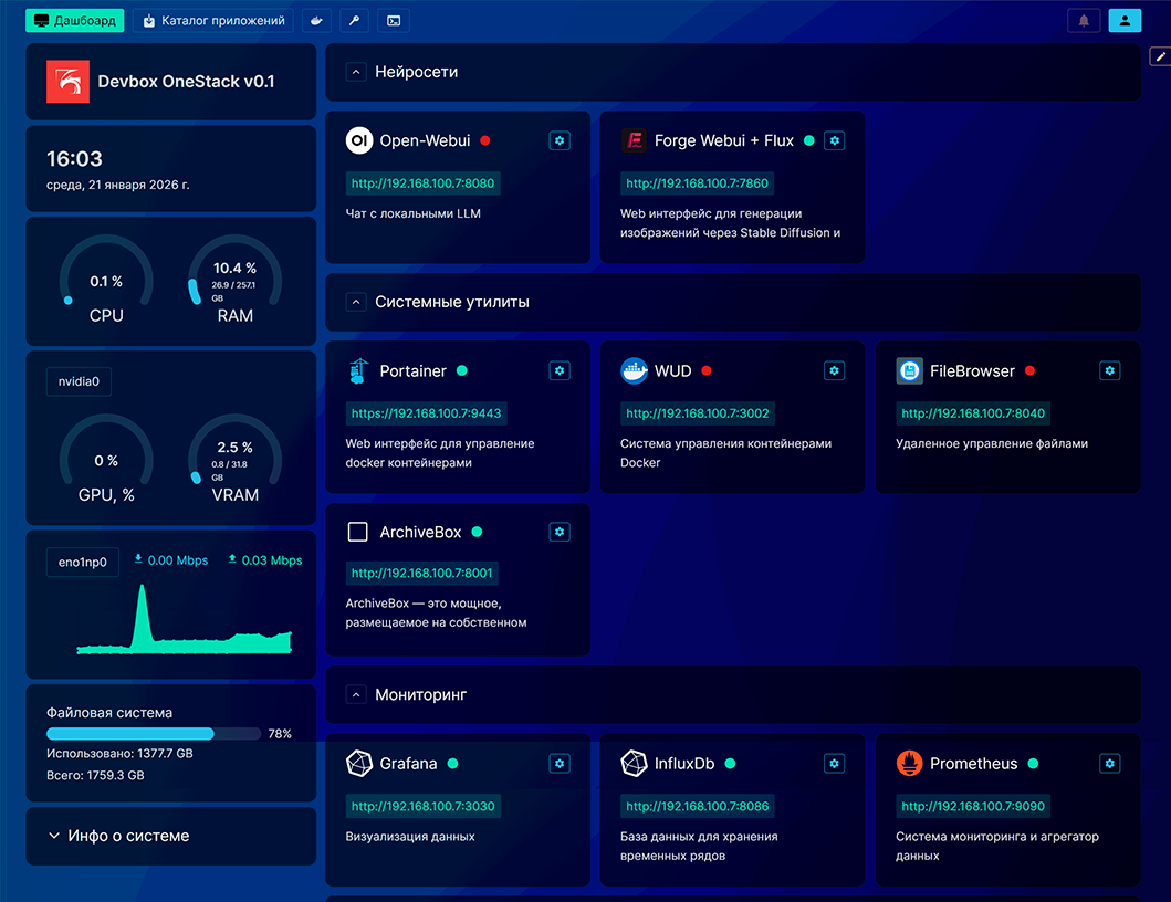 Среда контейнеризации