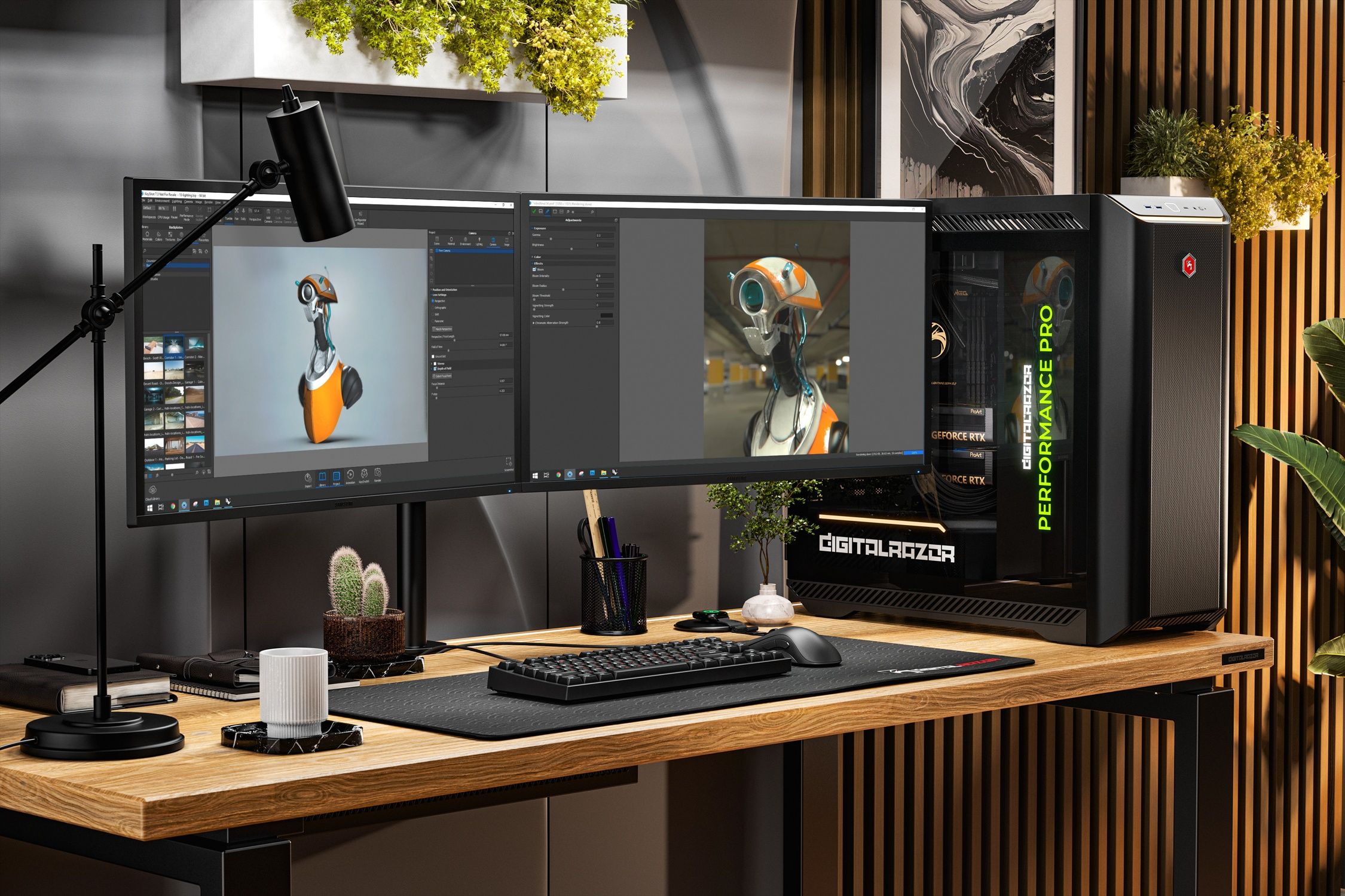 Компьютеры для Keyshot
