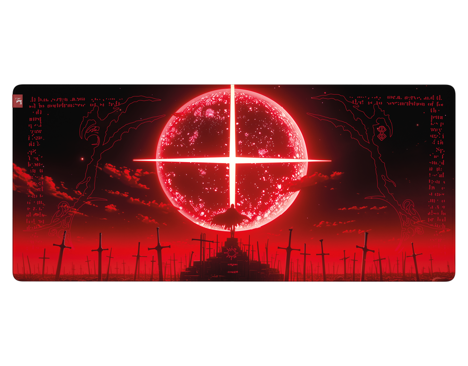 Berserk Red Moon 90x40см