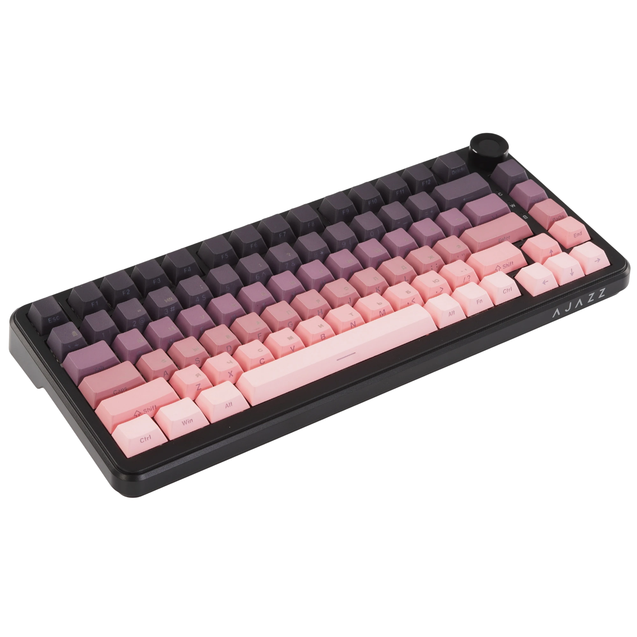 Клавиатура DigitalRazor AJAZZ AK820 MAX Ultra Black-Pink, фото №2