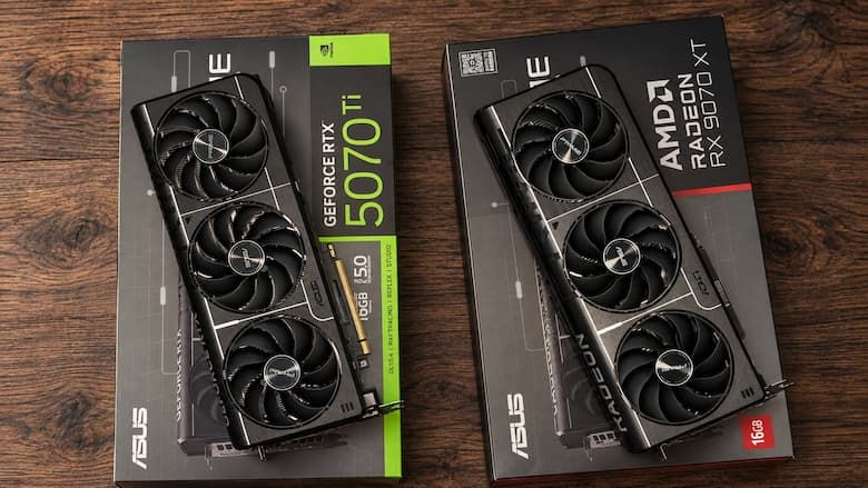 RTX 5070 Ti vs RX 9070 XT