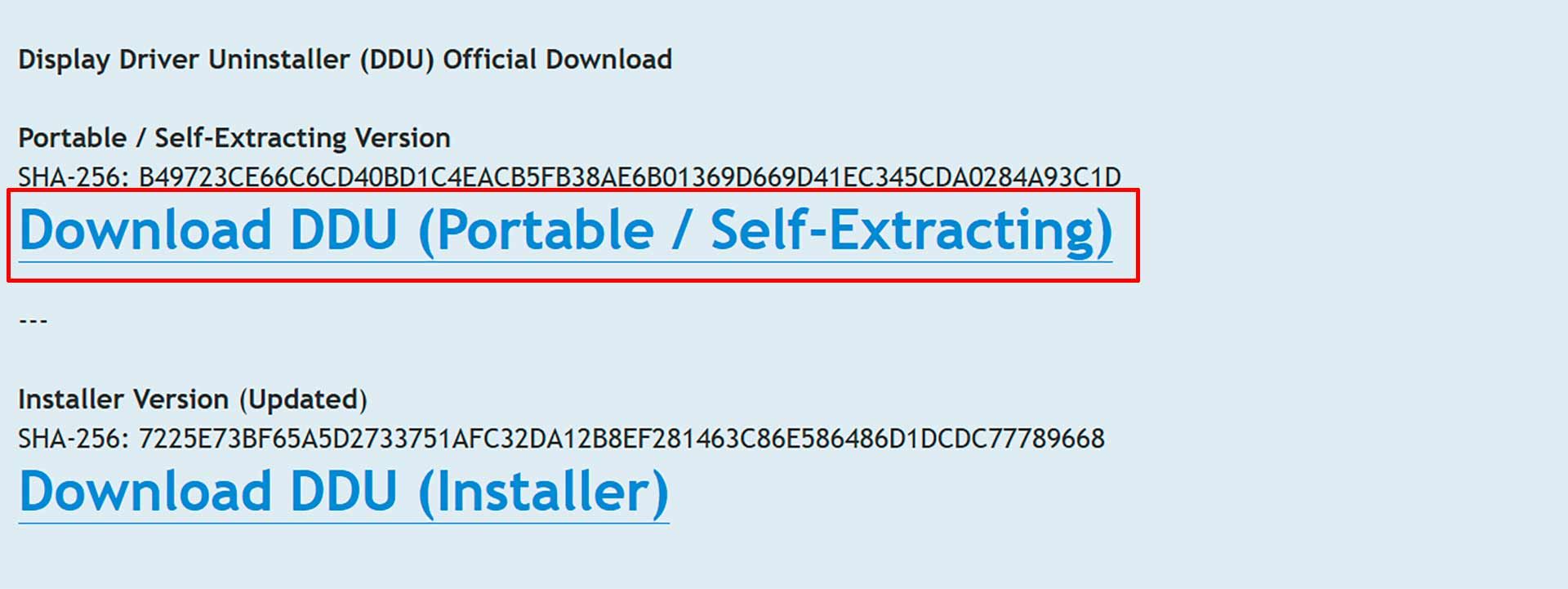 Display Driver Uninstaller