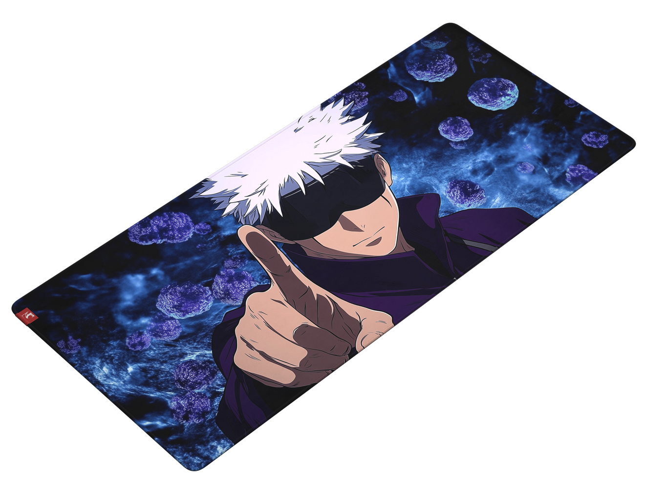 Коврик для мыши DigitalRazor Satoru Gojo blue 90x40см, фото №1