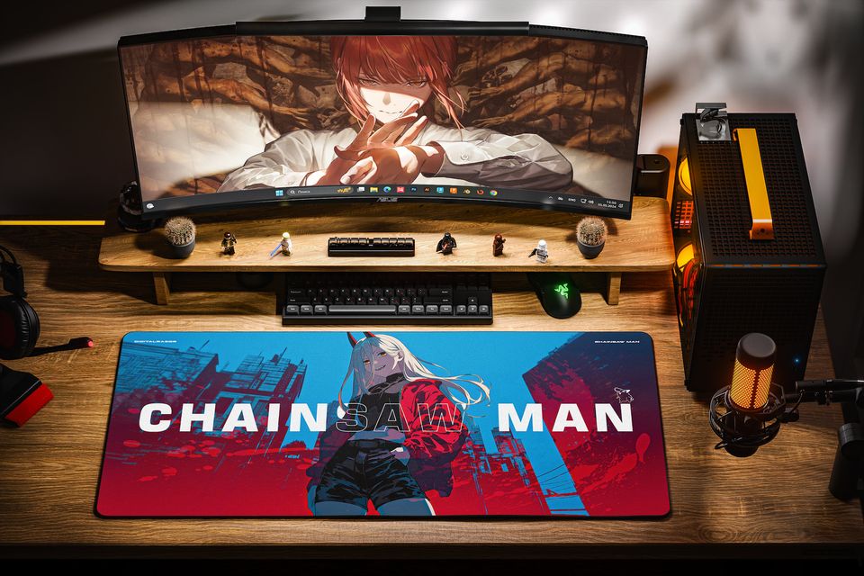 Chainsaw Man Power 90x40см