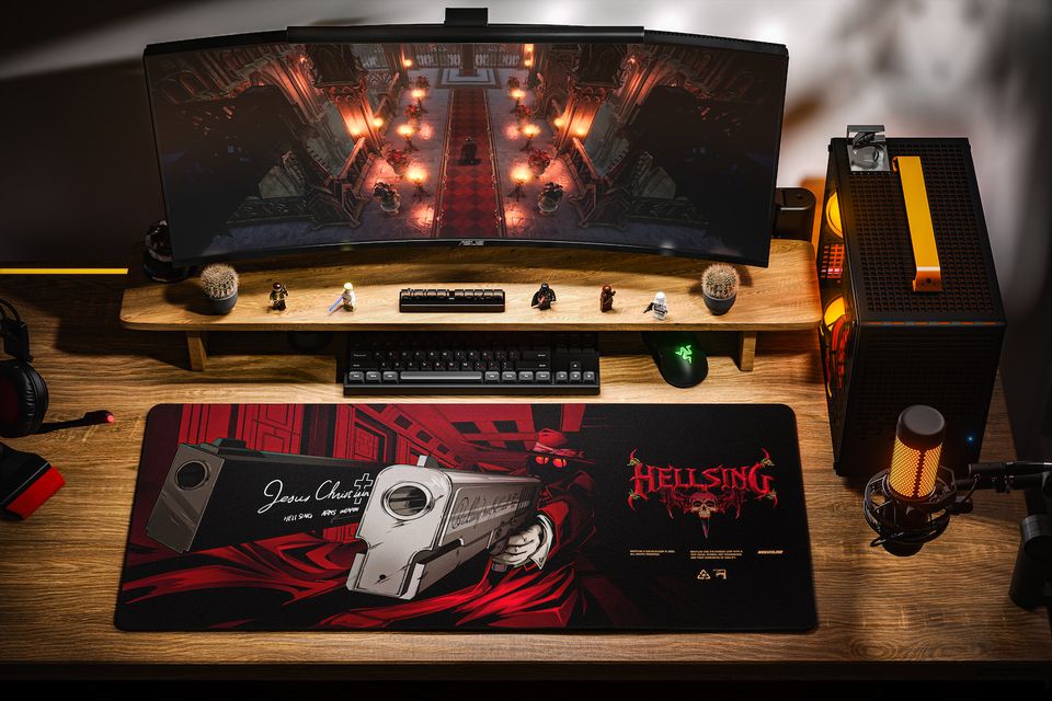 DigitalRazor x NIKIFILINI - ALUCARD 90x40см