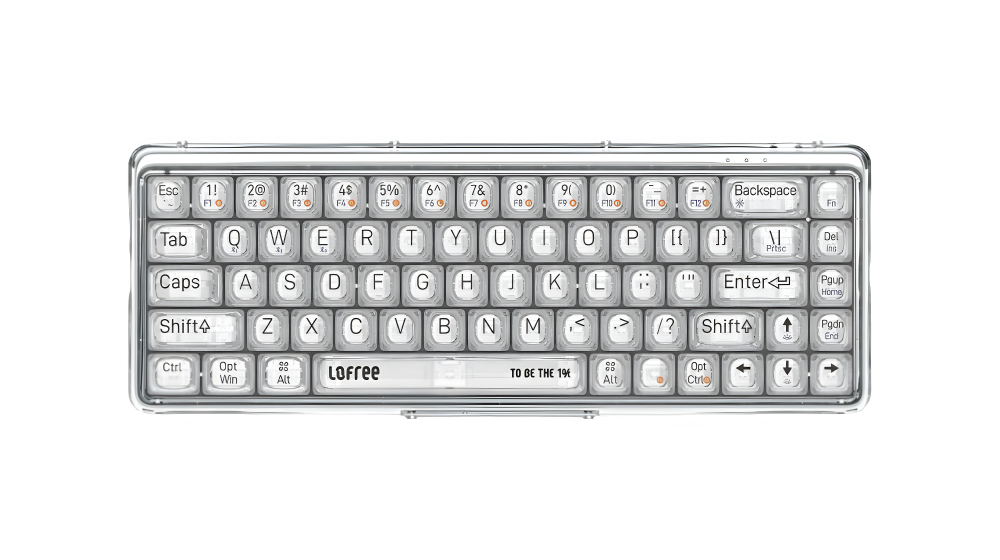 Клавиатура DigitalRazor LOFREE OE907 1% transparent, фото №1