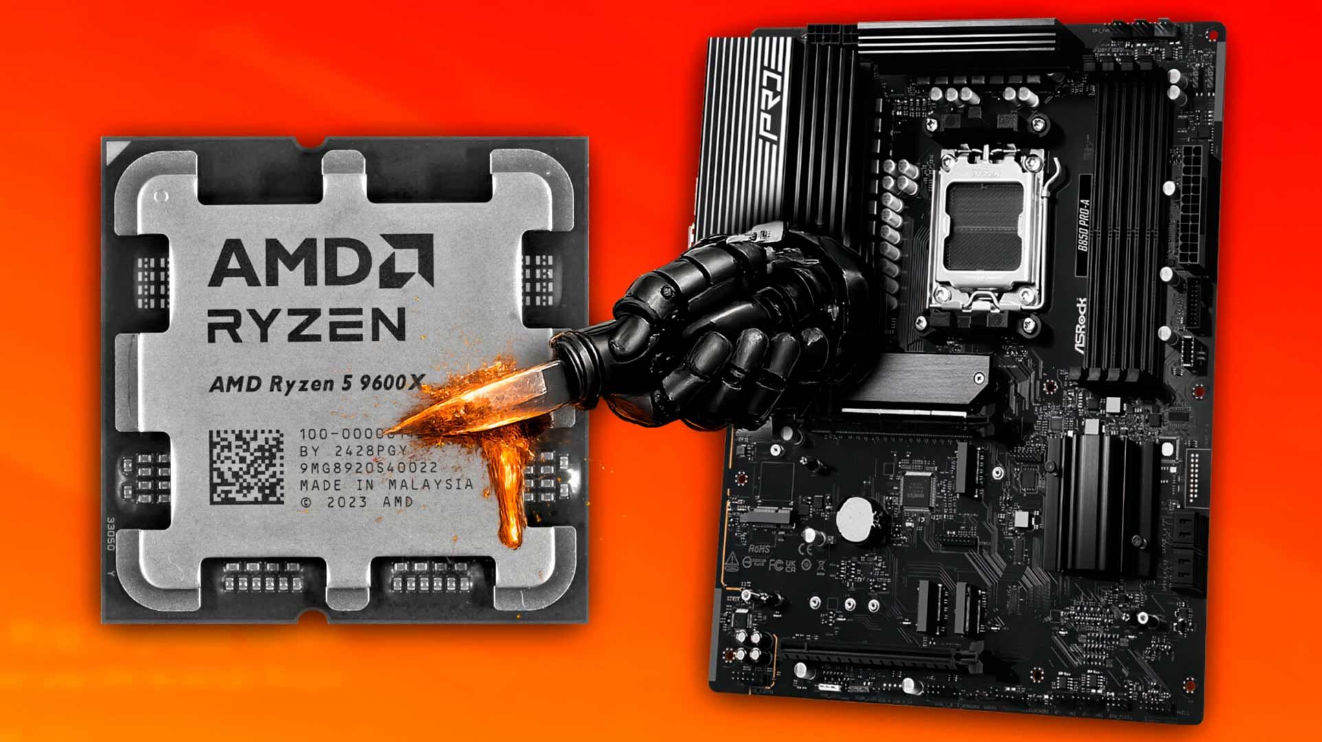 Дежавю с дымком: 4 случая выгорания Ryzen 5 9600X за две недели