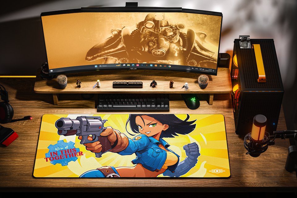 Fallout Girl 90x40см