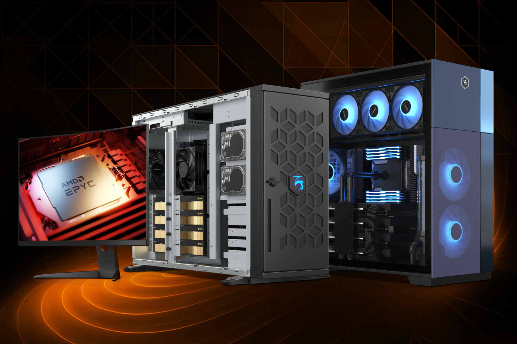 Рабочие станциии GPU-серверы на AMD EPYC
