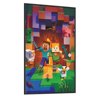 Постер DigitalRazor Minecraft Cave, фото №2