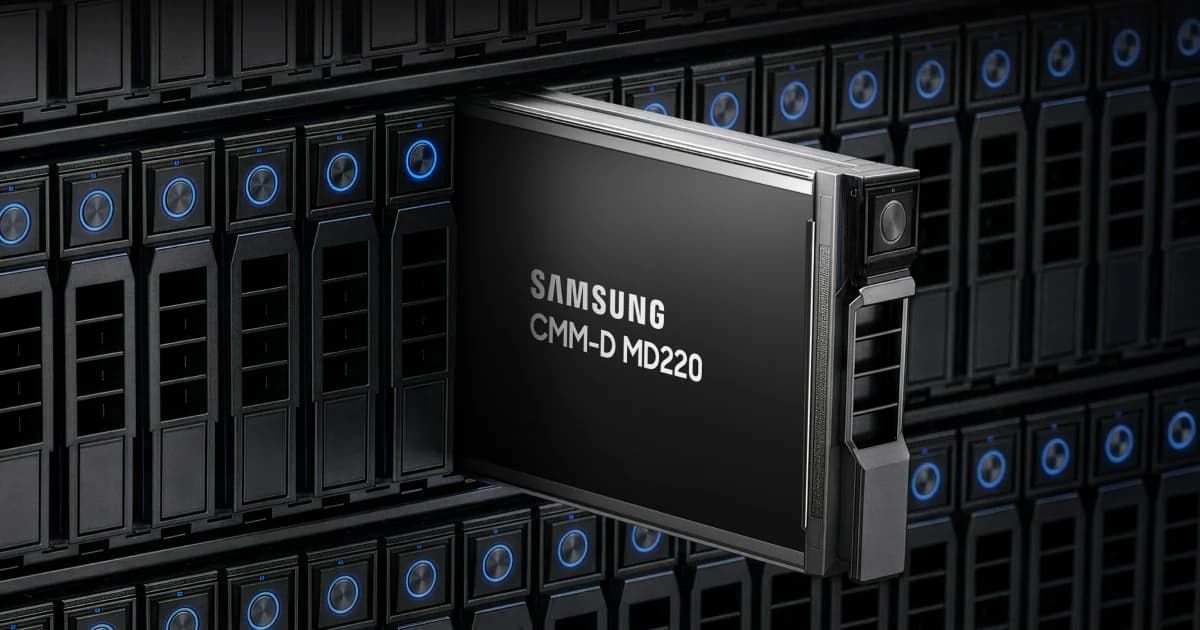 Samsung CMM-D: как CXL-память разгружает VRAM GPU