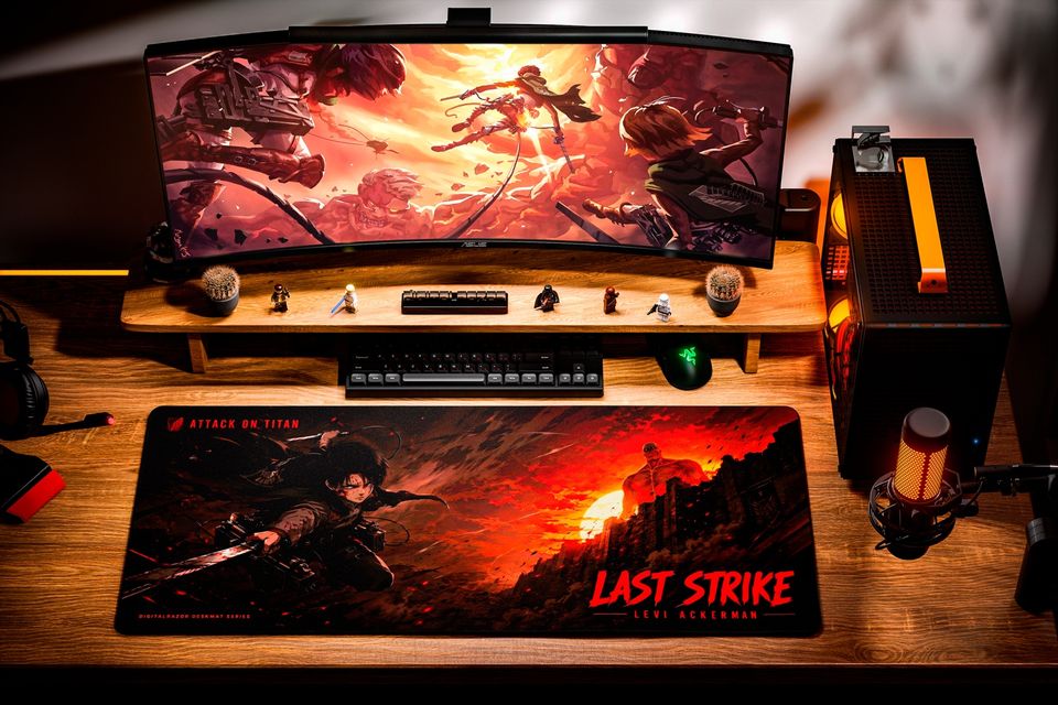 DigitalRazor Attack on Titan Last Strike 90х40см