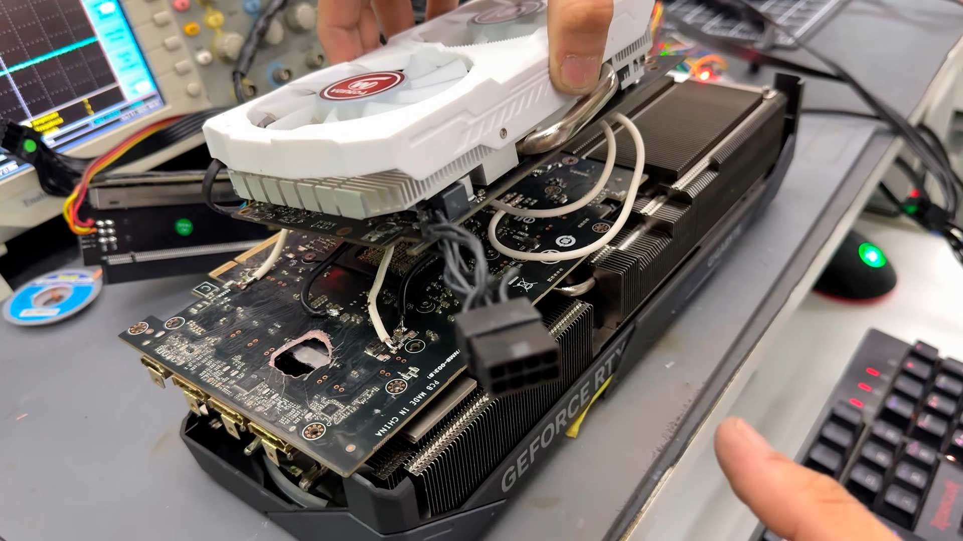 Ремонт GeForce RTX 5070 Ti