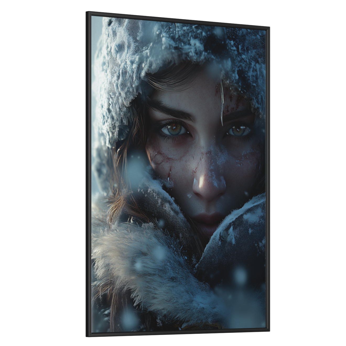Постер DigitalRazor Frostpunk2 Frozen Woman, фото №2
