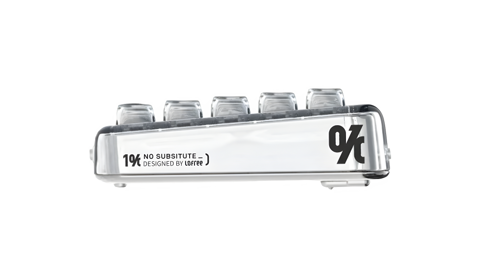 Клавиатура DigitalRazor LOFREE OE907 1% transparent, фото №4