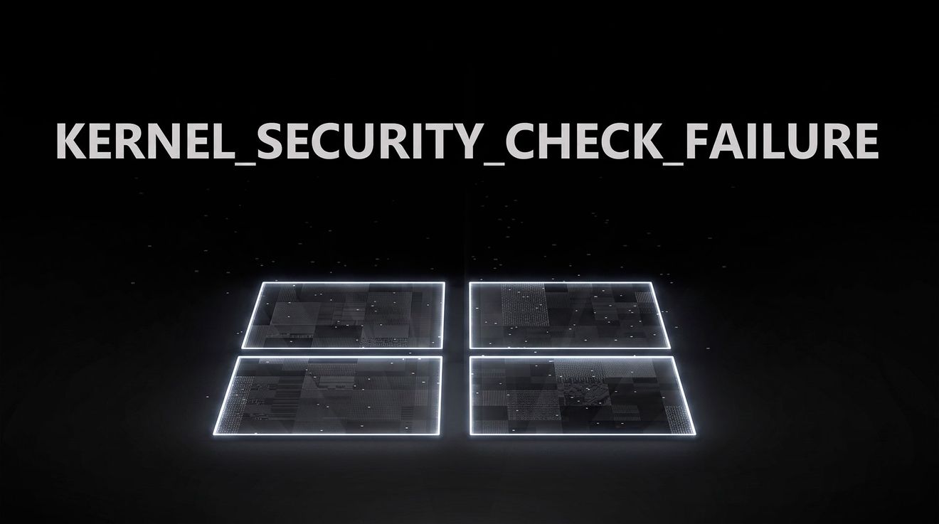Kernel Security Check Failure — что за ошибка и как исправить