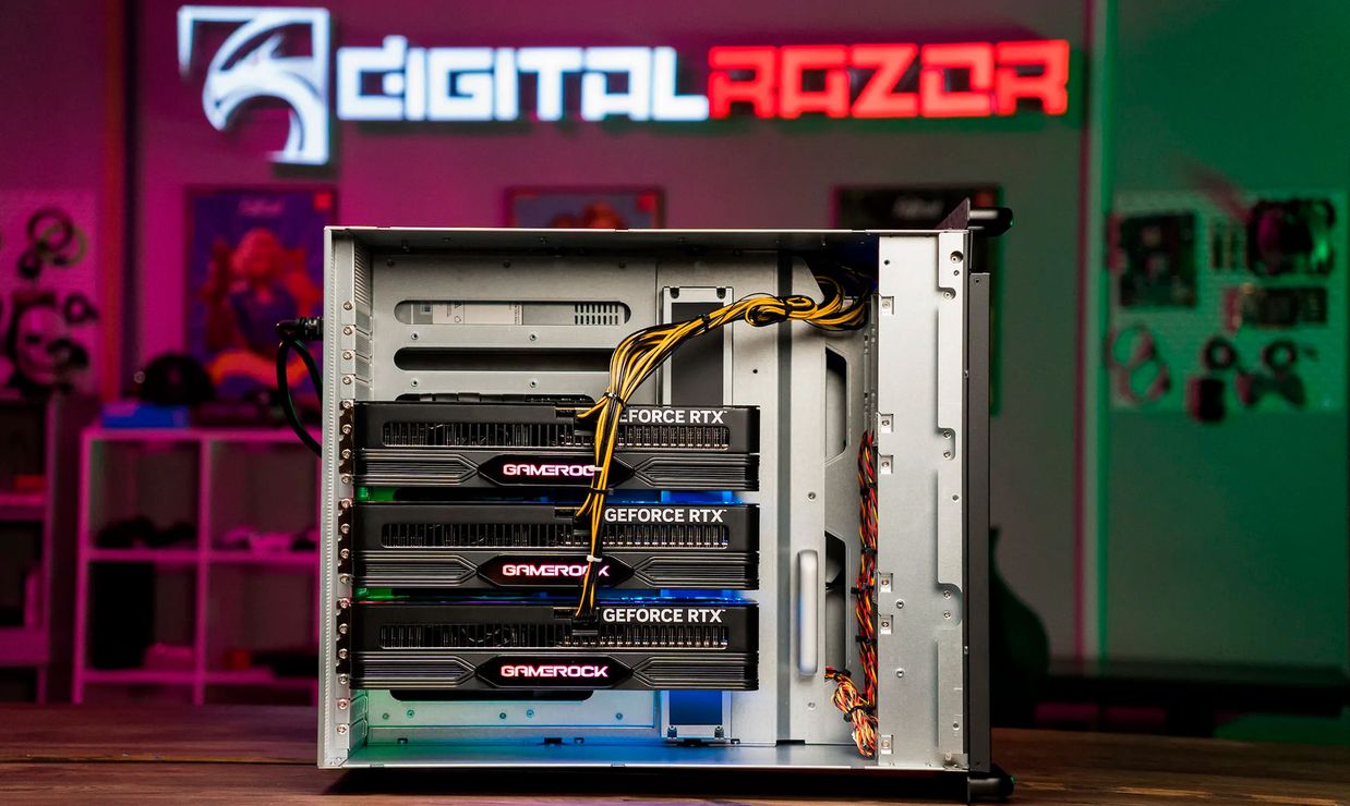 DigitalRazor Devbox AI: сервер для дообучения моделей и R&D-команды