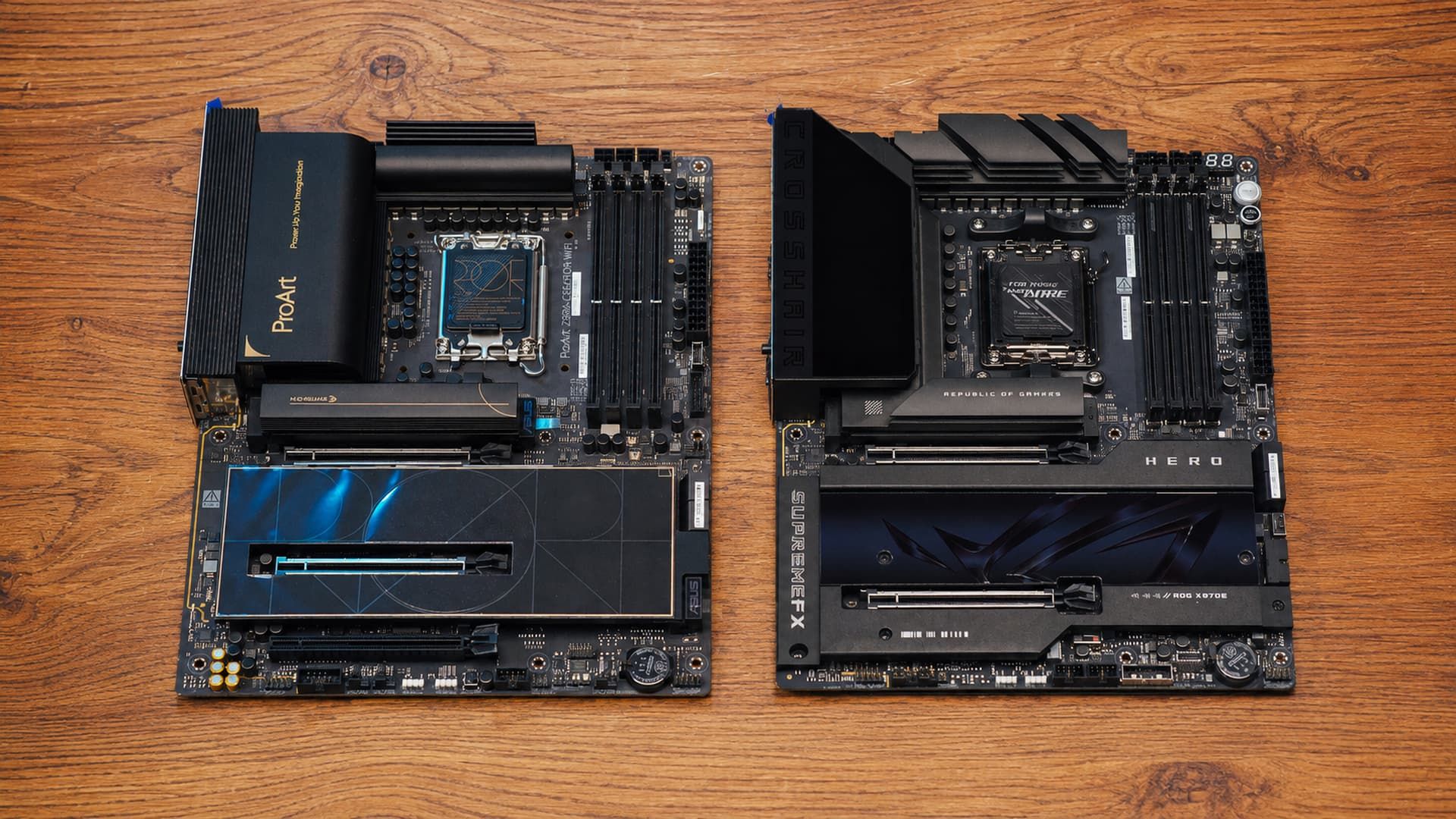 Материнсике платы X870 и Z890